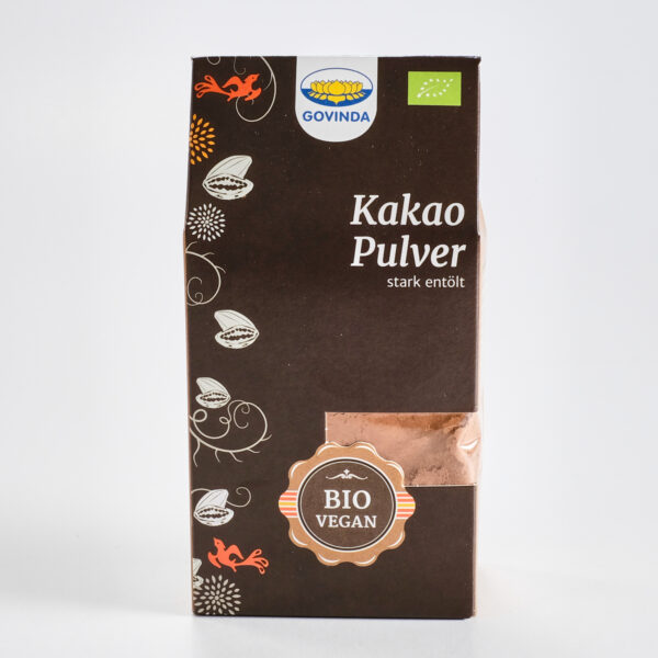 Toorkakao pulber 100g Govinda